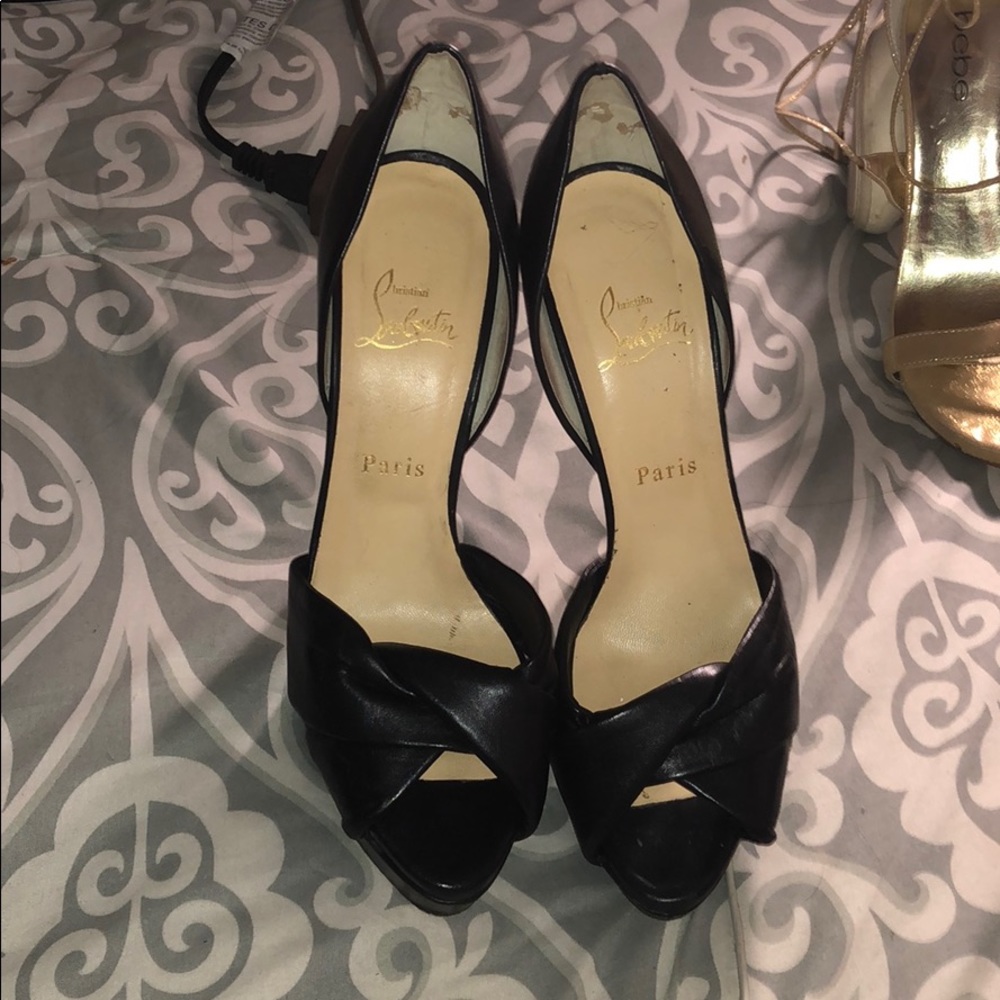 Black Christian louboutin